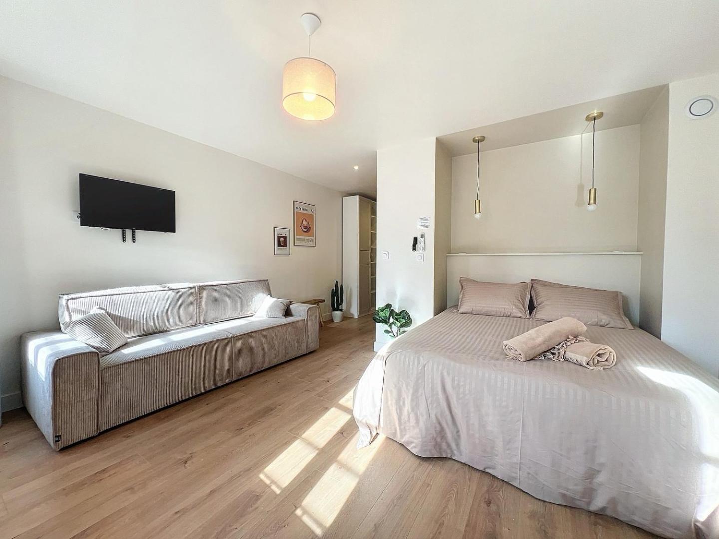 Charmant Appartement - Avec Balcon & Climatisation - Les Freres De La Loc' Marsilia Exterior foto